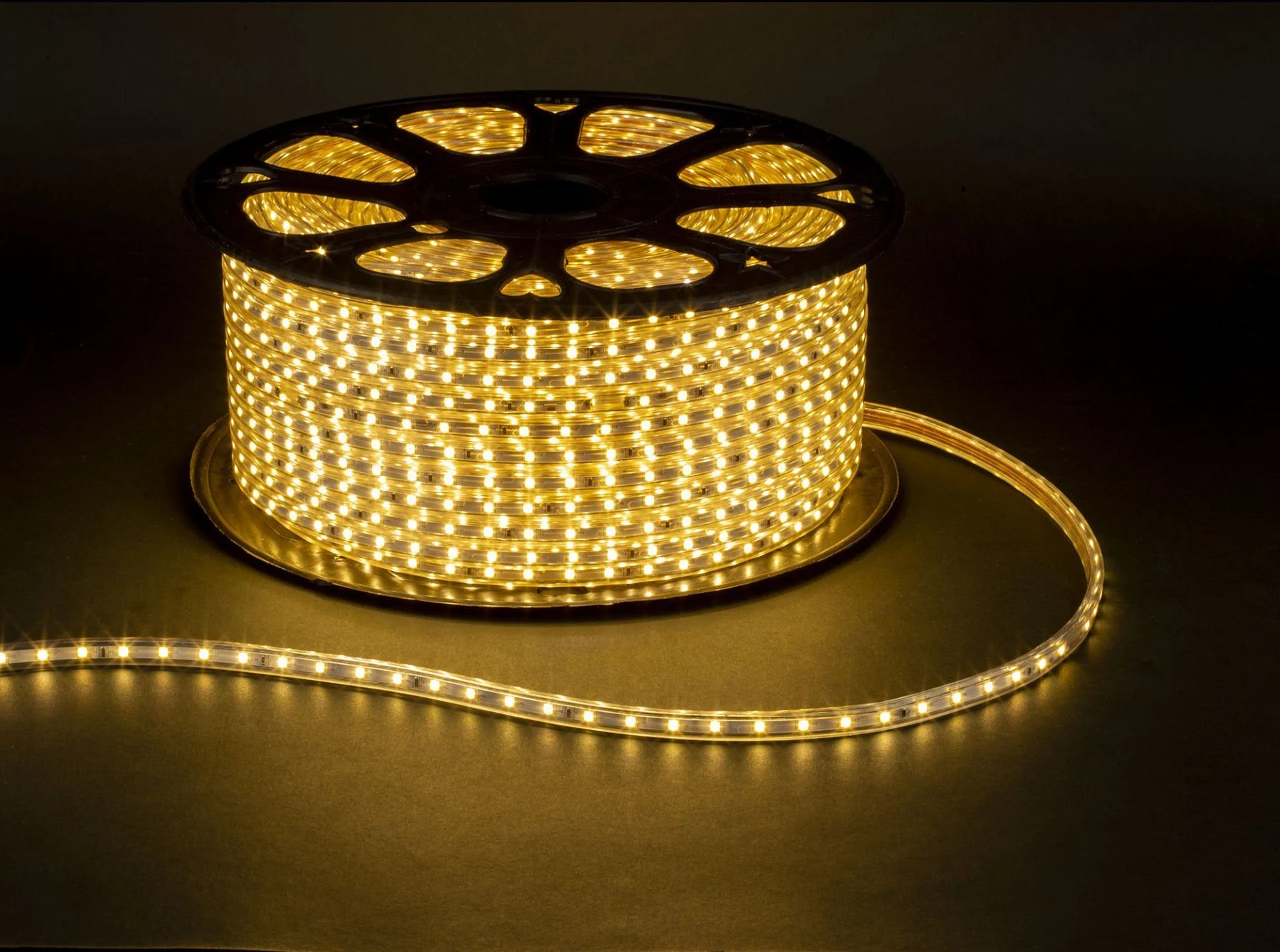 Noas 220 Volt 240 Ledli Amber 2700K Trafosuz Şerit Led Hortum 12 Watt/Metre YL41-2406
