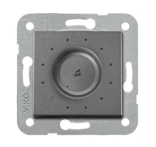 Viko Novella Müzik Yayın Anahtarı Çerçevesiz 92605454, 92605554