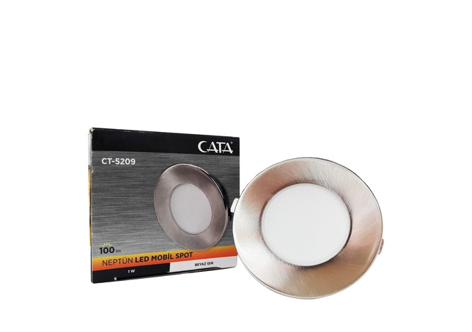 Cata Neptün 2W Ct-5209 Koridor Armatürü Led Aydınlatma Mobil Spot