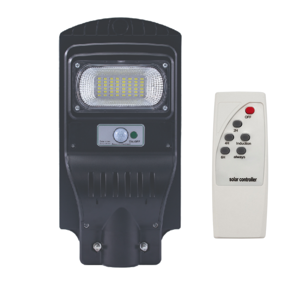 Noas 100W Beyaz Işık 6500K Sensörlü Led Kumandalı Solar Sokak Armatürü YL73-0110-S