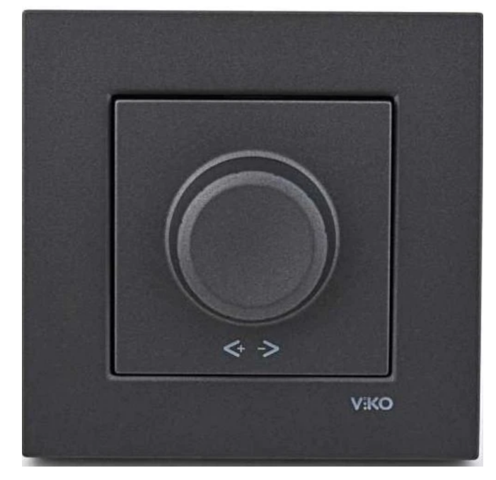 Viko Artline Novella Füme Dimmer Pro RL 6-100W ÇERÇEVELİ
