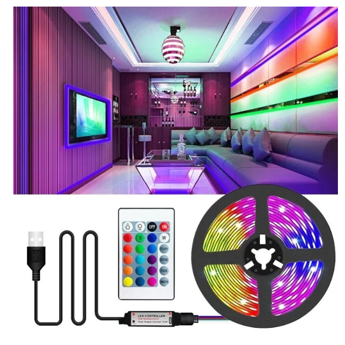 Cata 3 Metre Rgb Usb Tv Şerit Led Seti CT-4566