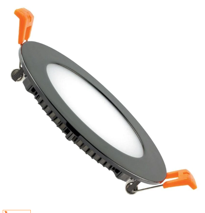 Cata 6w Slim Led Panel Yuvarlak Siyah Kasa CT-5125
