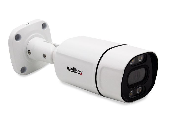 Wellbox 4mp Dış Mekan IP Poe Kamera Gece Renkli Görüşlü WB-IPB4119MWS